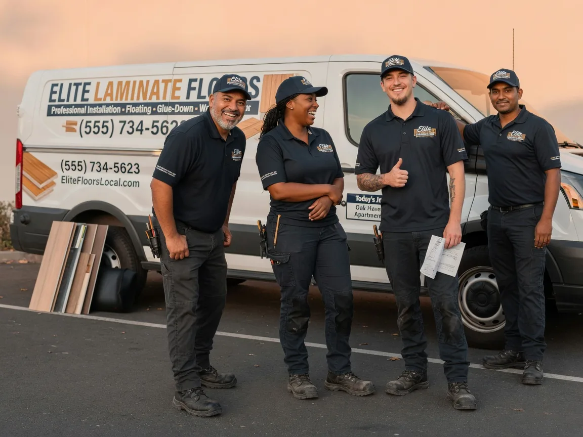 Laminate flooring installation company in Isle La Motte, VT
